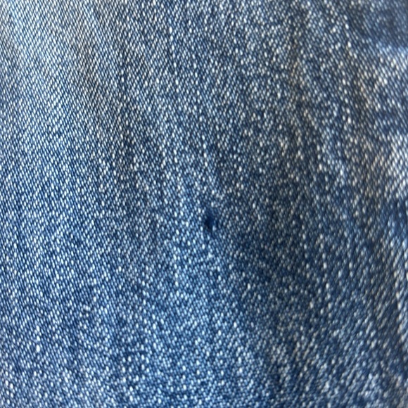 Abercrombie & Fitch Blue Wide Leg Flare Jeans - Picture 8 of 16